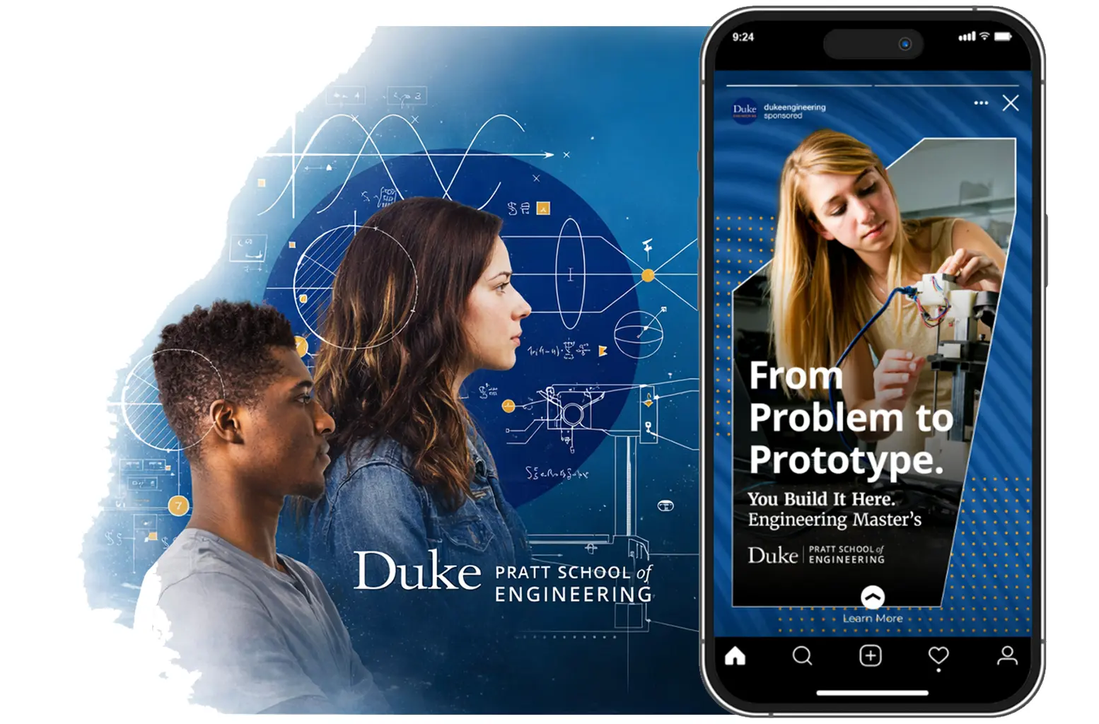 Radically Human Storytelling and Portfolio-Level Digital Marketing for Graduate Engineering